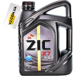 ZIC X7 LPG 5W-30 4 л, (162672) моторна олива