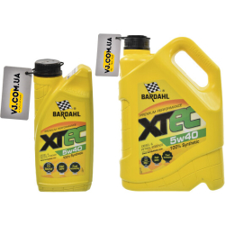Bardahl XTEC 5W-40 4 л, (36342) моторна олива