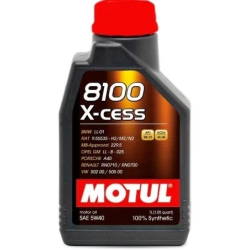 Motul 8100 X-Cess gen2 5W-40 1 л, (368201) моторна олива