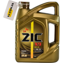 ZIC X9 LS 5W-30 4 л, (162608) моторна олива