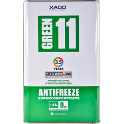 Xado Green 11 G11 зеленый, 4,5 л (XA50304) концентрат антифриза