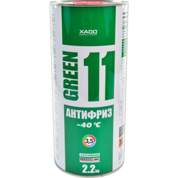 Готовый антифриз Xado Green 11 G11 зеленый -40 °C
