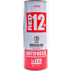 Xado G12+ красный, 1 л (XA50001) концентрат антифриза