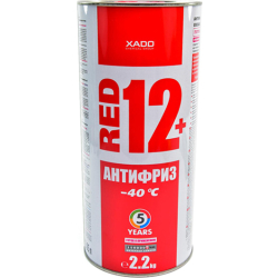 Готовый антифриз Xado G12+ красный -40 °C