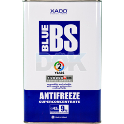 Xado Blue BS синий, 4 л (XA50302) концентрат антифриза