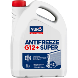 Готовий антифриз Yuko Super G12+ червоний -42 °C