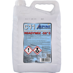 Готовый антифриз Alpine Ready Mix G11 синий -36 °C