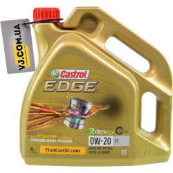 Castrol EDGE C5 0W-20 4 л, (15CC95) моторна олива