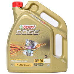 Castrol EDGE Titanium FST LL 5W-30 5 л, (5W30CASTROLEDGE5L) моторна олива