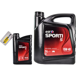 Elf Sporti 5 15W-40 1 л, (209664) моторна олива