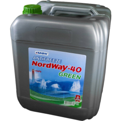 Готовий антифриз МФК NordWay G11 зелений -40 °C