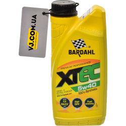 Bardahl XTEC 5W-40 1 л, (36341) моторна олива