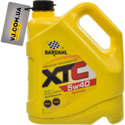 Bardahl XTC 5W-40 4 л, (36162) моторна олива