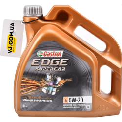 Castrol EDGE Supercar A Titanium FST 0W-20 4 л, (rbedgsa024x4l) моторна олива
