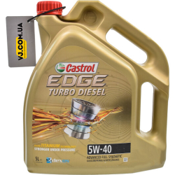Castrol EDGE Turbo Diesel Titanium FST 5W-40 5 л (1535BD) моторна олива