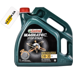 Castrol Magnatec Stop-start C3 5W-30 4 л, (15D610) моторна олива