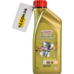 Castrol Professional EDGE A5 Titanium FST 0W-30, 1 л (1536ae) моторна олива