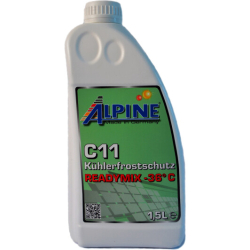 Готовый антифриз Alpine Ready Mix G11 зеленый -36 °C