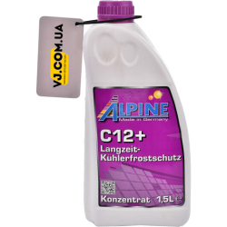 Alpine G12+ фіолетовий, 1,5 л (120515) концентрат антифризу