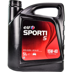 Elf Sporti 5 15W-40 5 л, (209663) моторна олива