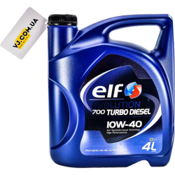 Elf Evolution 700 Turbo Diesel 10W-40 4 л, (21995854) моторна олива