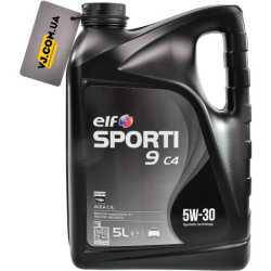 Elf Sporti 9 C4 5W-30 5 л, (210596) моторна олива