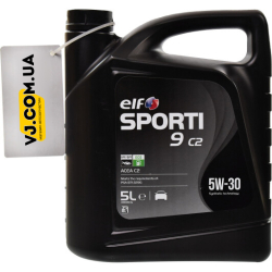 Elf Sporti 9 C2 5W-30 5 л, (210453) моторна олива