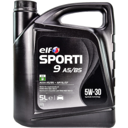 Elf Sporti 9 A5/B5 5W-30 5 л, (208418) моторна олива
