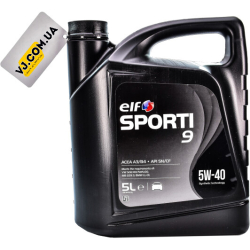 Elf Sporti 9 5W-40 5 л, (208440) моторна олива