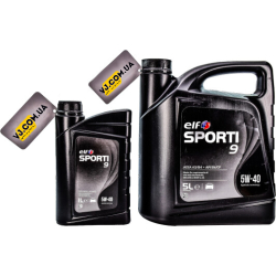 Elf Sporti 9 5W-40 1 л, (208446) моторна олива