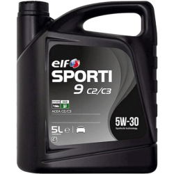Elf Sporti 9 C2/C3 5W-30 5 л, (214253) моторна олива