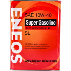 Eneos Super Gasoline SL 10W-40 4 л, моторна олива