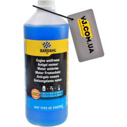 Bardahl Antigel Universol G12+ синий, 1 л (7111B) концентрат антифриза