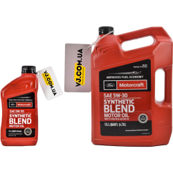 Ford Motorcraft Synthetic Blend 5W-30 1 л, (XO5W30Q1SP) моторна олива