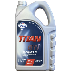 Fuchs Titan GT1 Longlife III 0W-30 (5 л) моторна олива