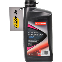 Готовый антифриз Champion Coolant Longlife G12+ розовый -36 °C