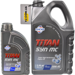 Fuchs Titan Syn MC 10W-40 1 л, (601004346) моторна олива