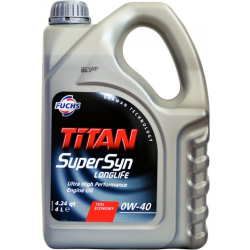 Fuchs Titan Supersyn Long Life 0W-40 4 л, (600889463) моторна олива