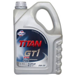 Fuchs Titan Gt1 Evo 0W-20 4 л, (600930646) моторна олива