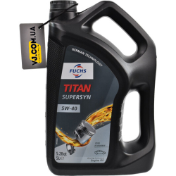 Fuchs Titan Supersyn 5W-40 5 л, (600930844) моторна олива