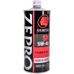 Idemitsu Zepro Racing 5W-40 (1 л, 4 л) моторна олива