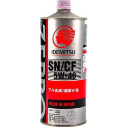 Idemitsu Zepro Euro spec 5W-40 (1 л, 4 л, 20 л) моторна олива