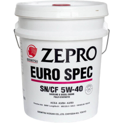 Idemitsu Zepro Euro spec 5W-40 20 л, (1849031) моторна олива