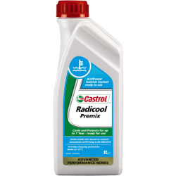 Castrol Radicool Premix G11 синий -37 °C, 1 л (RADICOOLPREMIX1L) готовый антифриз