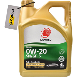 Idemitsu SN/GF-5 0W-20 4 л, моторна олива