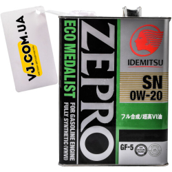 Idemitsu Zepro Eco Medalist 0W-20 4 л, (3583041) моторна олива