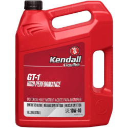 Kendall GT-1 High Performance Motor Oil with LiquiTek 10W-40 3,78 л, (1081202) моторна олива