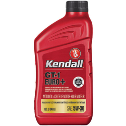 Kendall GT-1 EURO+ Premium Full Synthetic 5W-30 0,95 л, (1076588) моторна олива