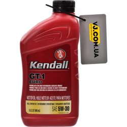 Kendall GT-1 EURO Premium Full Syntethic 5W-30 0,95 л, (1075017) моторна олива