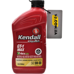 Kendall GT-1 MAX with LiquiTek 5W-30 0,95 л, (1081232) моторна олива